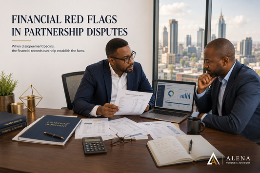 Financial Red Flags in Partnership Disputes